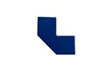 ORGATEX LongLife HD Bodenmarkierung L-Winkel, 50mm, Dunkelblau, 20 Stück