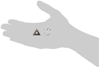 Bahco 449 L-Inch Triple-Edge Triangle Scraper Blade, 1, Silver