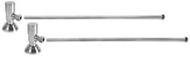 Mountain Plumbing MT6931-NL-BRN Brushed Nickel Universal Lavatory Supply Kit - Angle