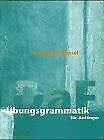 Übungsgrammatik Deutsch als Fremdsprache für Anfänger, neue Rechtschreibung, Basisübungen, 2 Cassetten 388532511X Book Cover