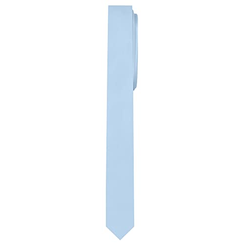 Image of Jacob Alexander Ultra Skinny 1.5 inch Men's Solid Necktie