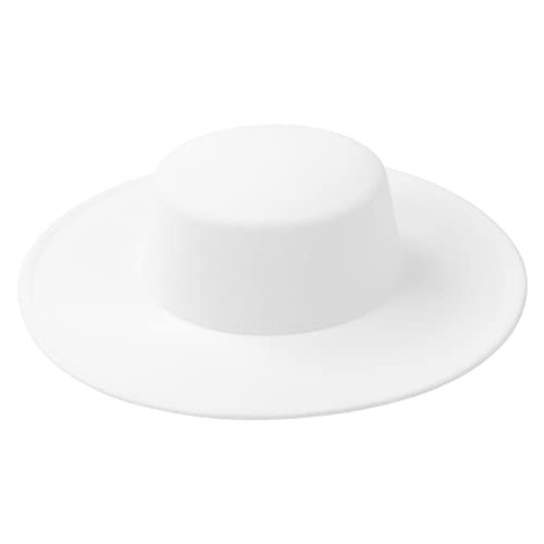 Sombrero clásico de fieltro para mujer estilo británico miniatura 3