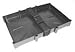 TH Marine Battery Hold Down Tray - NBH-24P-DP
