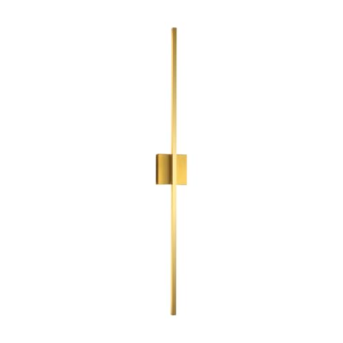 Image of Wall Sconces Set of Two,LED Hardwired Dimmable Wall Sconce,Gold Wall Sconce for Bathroom, Living Room, Bedroom, Hardwired 3000K 40 Inch (2 Pack)