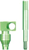 Osstem TS3（Hiossen ET3）Compatible Hex Regular Fixture Pick-up Impression Coping φ6.0mm, Length 15mm for Open Tray