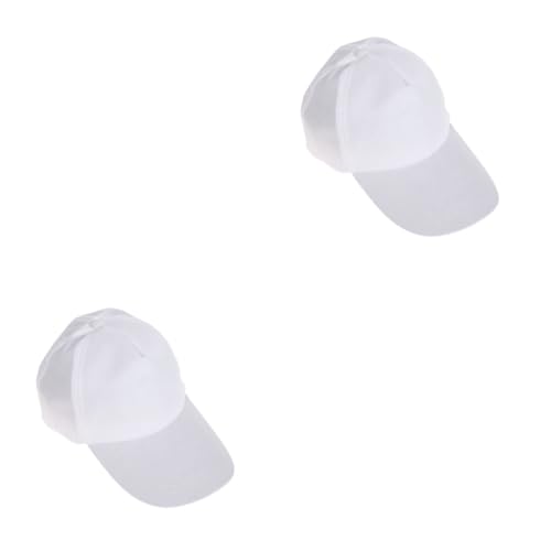 Casquette de baseball unie enfants chapeau bob blanc tout-petits