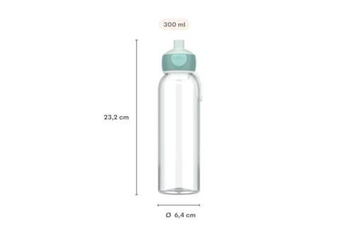 Mepal Wasserflasche Campus 500 ml in Pink bruchfest und auslaufsicher