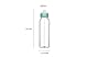 Mepal - Wasserflasche Pop-Up Campus - Auslaufsichere Trinkflasche für Schule & Unterwegs - Transparente Trinkbecher - BPA-frei & Spülmaschinenfest - 500 ml - Blue