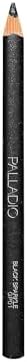Palladio Glitter Eyeliner Pencil, Longlasting Creamy Cosmetic, Shimmer Eye Liner, Buttery Smooth Tip, Professional Makeup Glittery Pencil, Sharpenable, Black Sparkle