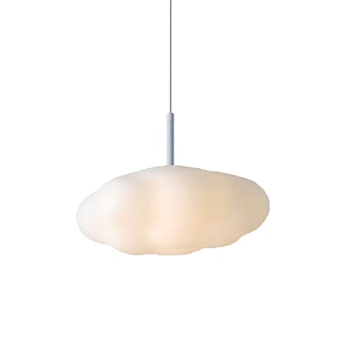 Chandelier LED style européen blanc 30x23cm pour éclairage de salon