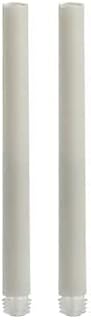 8 Packs: 2 ct. (16 Total) 9”; White LED Taper Candles with Timer