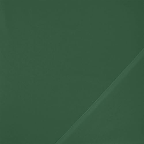 Canvas Stoff Fabian aus 100% Baumwolle, Leinenoptik, uni dunkelgrün (Länge am Stück: ab 0,50m / Breite: 140cm)