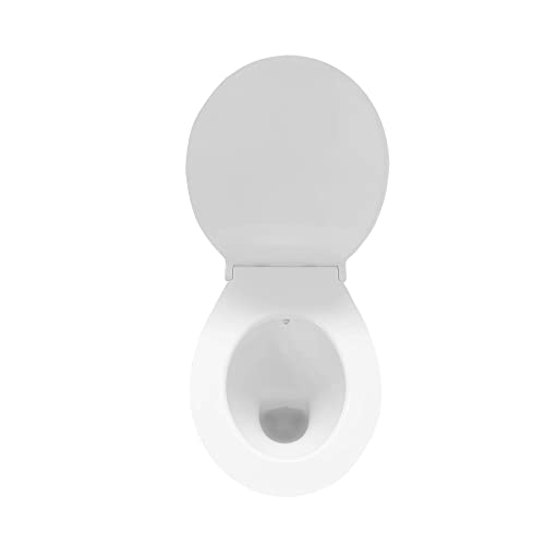 Toilette Abfluss Boden Stand-WC + Aufputzspülkasten + SoftClose Deckel – Bild 8