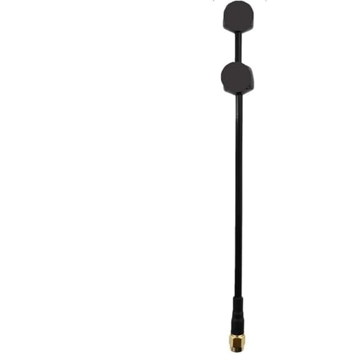 Antena dual para drones FPV RHCP RPSMA de 190mm contra interferencias
