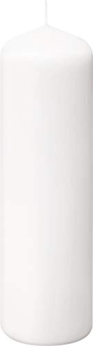 Bolsius White Pillar Candles – 3X9 Unscented Candle Set Of 6 – Dripless, Smokeless, And Clean Burning Household Dinner Candles – Perfect For Weddings, Parties, Dinners Decorative Candles #TOP6