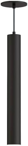 Maxim Lighting 86438ABZ Calibro - 7W 1 LED Outdoor Pendant-20 Inches Tall and 2.5 Inches Wide, Finish Color: Architectural Bronze
