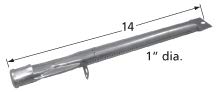 Music City Metals 13251 Stainless Steel Burner Replacement for Select Brinkmann Gas Grill Models
