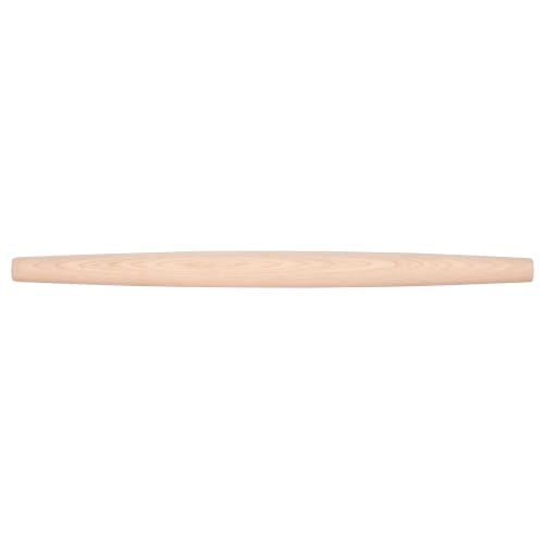 J.K. Adams French Tapered Rolling Pin, Wooden Baking Dowel, 20.5" x 1.5"