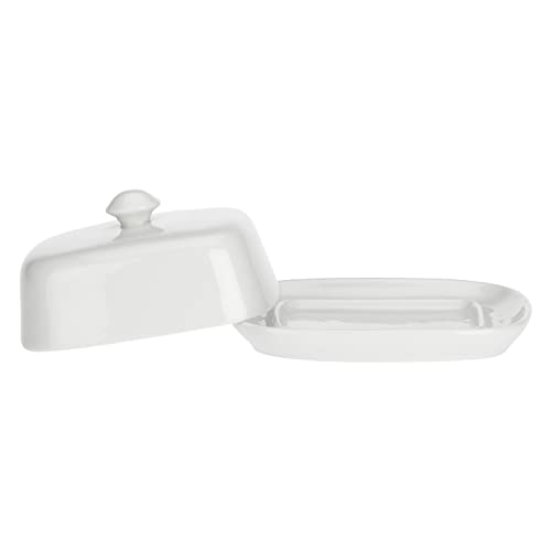 La Porcellana Bianca - Burriera con Coperchio in Gift Box - Arredo Casa, Complementi Tavola - Porcellana - 11x14xh7 cm - immagine 3