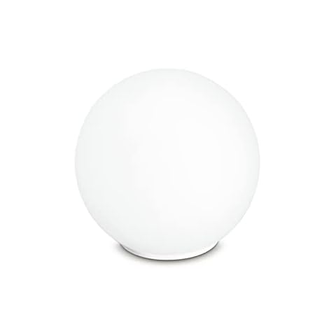 Tischleuchte City,moderne Tischlampe in Weiß inkl.Kabelschalter Cover