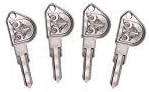 Architectural Mailboxes 5143 Key Blank for High Security Mailbox Lock-Pack of 3