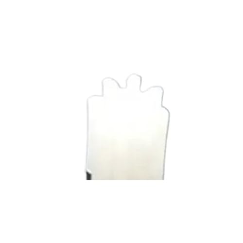 Engrenage de moteur sans noyau M0.4 en plastique à 8 dents pour transmission de modélisme