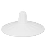 Utilisation polyvalente : idéal pour les tasses et les théières, ce couvercle s’adapte à toutes les occasions et devient un accessoire indispensable pour les amateurs de boissons. petit couvercle rond en céramique blanche
