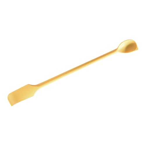 WEKADRIN Spatule Silicone Non Adhésive Résistante à Haute Température Pour Cuisine Pâtisserie Ustensile Multifonction Pour Beurre Fromage Confiture Mélange Et Étale Mini Spatule Jaune