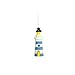 Painted Wooden Lighthouse Lamp - Blue & White
