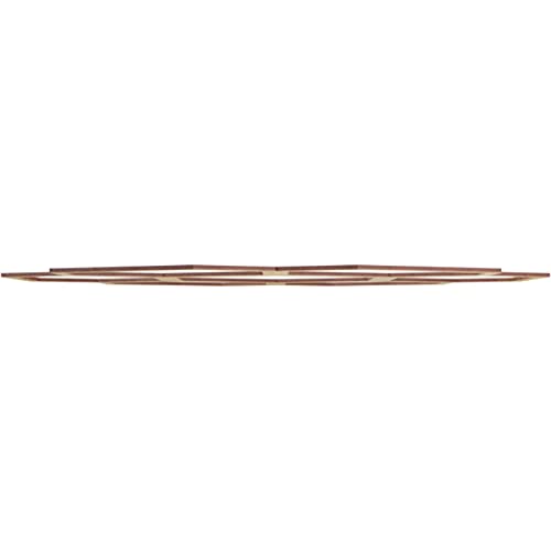 Image of Ekena Millwork 34 inchOD x 12 inchID x 3 /8 inchT Florin Wood Fretwork Pierced Ceiling Medallion, Hickory