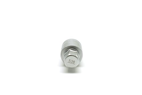 Image of TMAX 538 Wheel Lock Nut Screw Removal Key Anti-Theft Lugnut Socket S3056 for Vw Audi Vag Volkswagen Vehicles