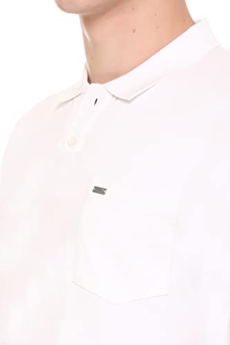 Image of Half Cotton Polo T Shirt for Man with Pocket - Regular Fit Mens Collar Tshirt