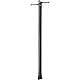 BURG-WÄCHTER, Pied pour boîte aux Lettres américaine, 150 cm de long, Aluminium, 893 S, Noir