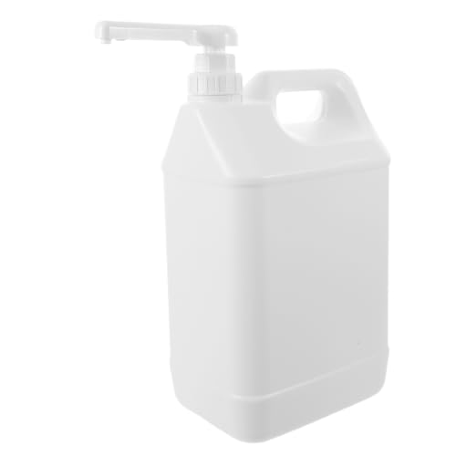 ABOOFAN Dispensador de Líquidos Químicos Bomba, 5 Hdpe Blanco ABOOFAN Dispensador de Líquidos Químicos Bomba, 5 Hdpe Blanco