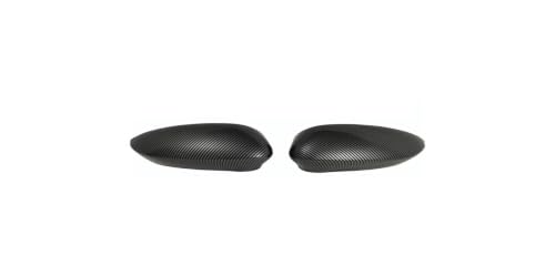 Coque de couverture miroir contre les rayures de Fiat 500 boîtier aspect carbone