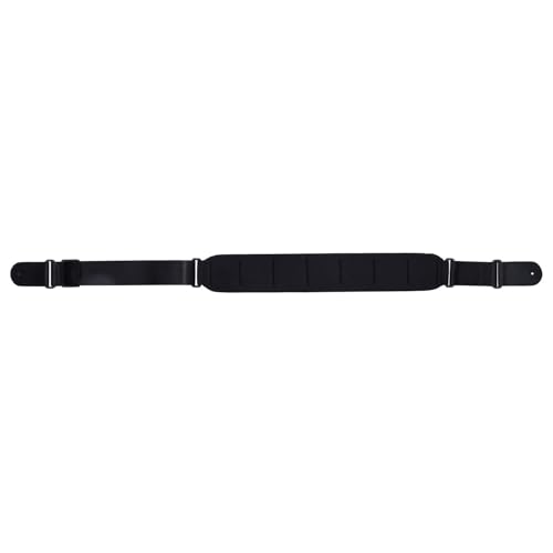 Image of Kadence STP-S529 Touring Series Guitar Strap | Wide Neoprene Comfort Strap | For Electric & Bass Guitar | AirCell 3mm Padding | Black