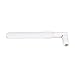 2 Pieces Omnidirectional Antenna Dual Band 2.4GHz 5.8GHz Frequency SMA Male Connector White Foldable Glue Stick Design for Network Image Transmission and Industrial Status (White)
