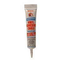 Phenoseal White Vinyl Adhesive Caulk 5.5 oz.
