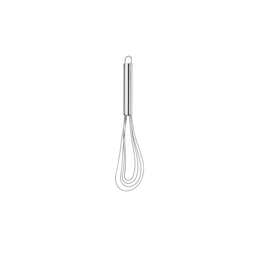 kela Fouet plat en acier inoxydable 27 cm RONDO, Fouet à roux, Fouet à assiette résistant au lave-vaisselle, brillant