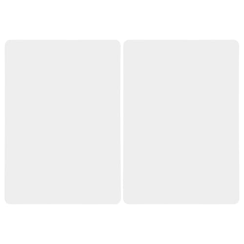 Lavagna bianca cancellabile a secco, 2 pezzi, lavagne portatili per studenti e ufficio, 29,6 x 21 cm, disegno creativo e prendere appunti