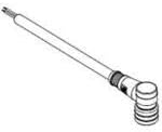 Woodhead/Molex 803001K05M050-2Pack Cable Assembly PLTC-ER 5m 22AWG M12 Circular 