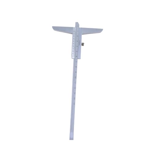 Calibrador vernier de profundidad 0-150mm de aleacion resistente con caja humanizado