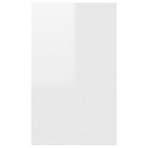 Aparador blanco brillante de diseño moderno con cajones y puertas estancas 8