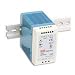 Mean Well MDR-100-48 DIN Rail Power Supply 1 Output 96W 48V 2A, Adjustable Output, Enclosed Plastic case Free air, Input: 85~264 VAC, 120~370 VDC