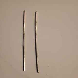 Wire – Colloidal Silver Generator Rods 99.99% Pure Silver 14 Gauge (0.064 in. / 1.63 mm) – Set of 2×9″ rods