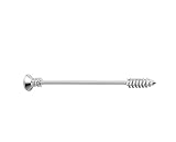 Industrial Screw Barbell Piercing Jewelry – Silver