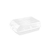 Boîtes à chaussures transparentes - fabriquées dans un matériau pour une utilisation durable.