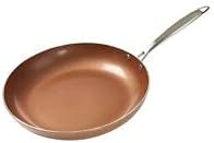 Healthy Living Copper 3 Pack Skillet set