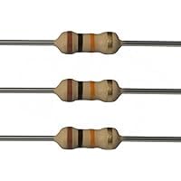 ILTELEC - 10k Ohm Resistor (10Pcs) - 10k Ohm 1/4w (0.25 Watt) ?5% Tolerance Metal Film Fixed Resistor