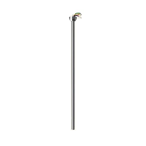 HPM Hang-Sure Ceiling Fan Extension Downrod, Brushed Stainless Steel, 750 mm